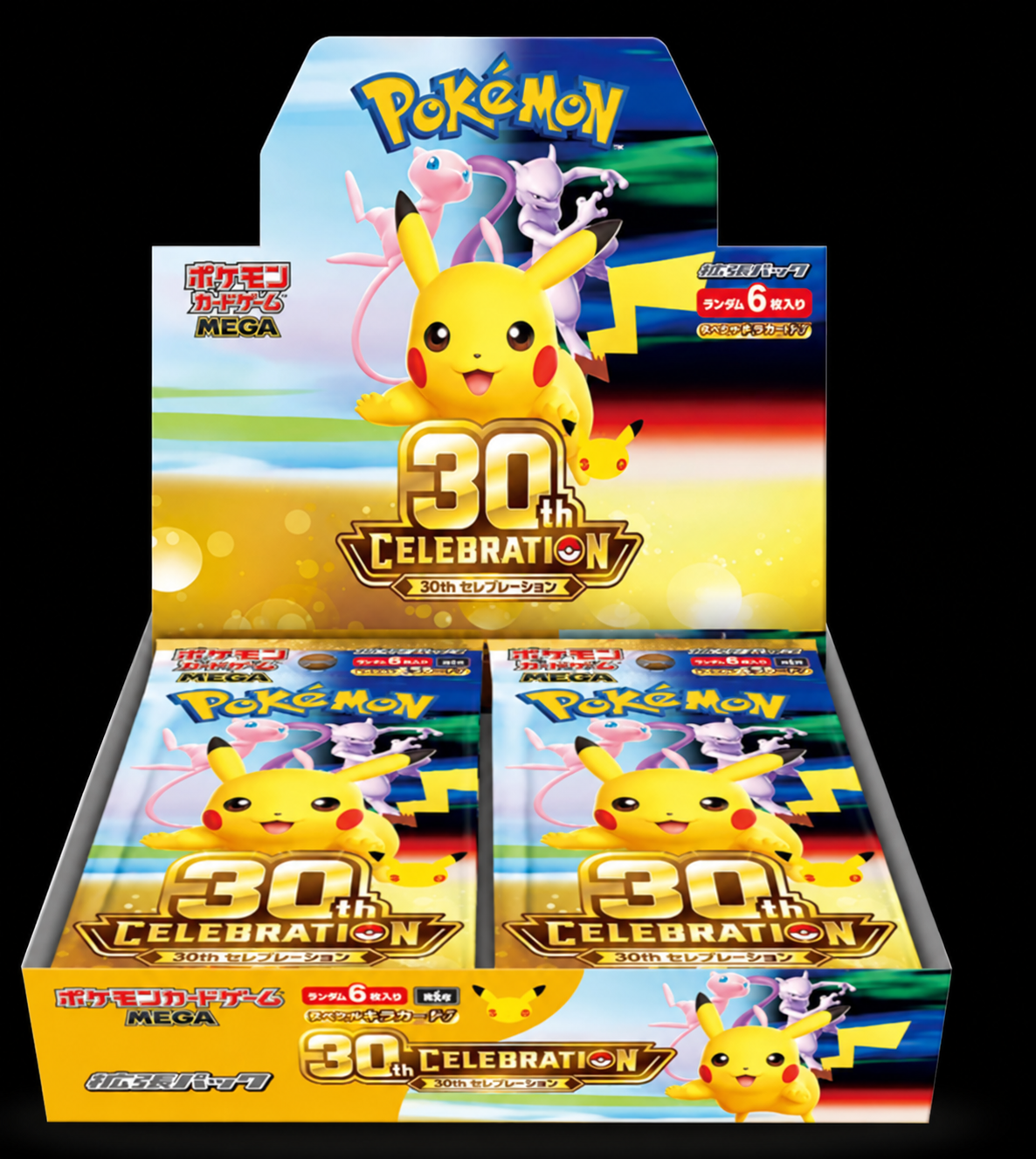Pokémon 30ᵉ Anniversaire (M6a) — Présentoir de boosters (Édition Japonaise)